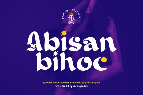 Abisan Bihoc: A Display Font That Sings in Editorial Design