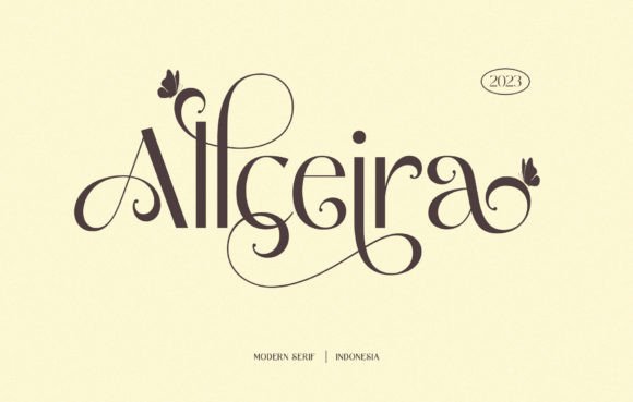 Allceira: A Display Font That Anchors Editorial Mood
