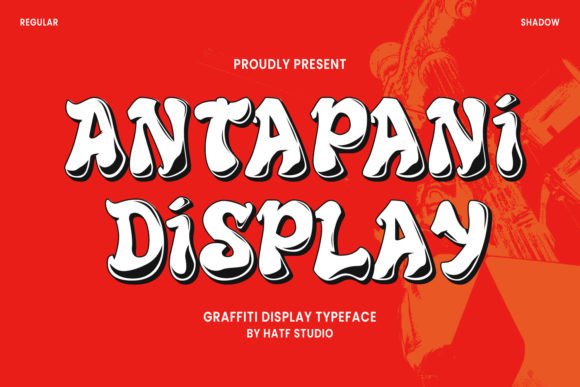 Antapani: A Graffiti Display Font That Cuts Through the Feed