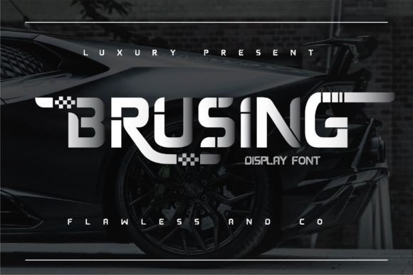 Brusing: The Display Font That Makes Sports Campaigns Pop