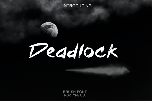Deadlock Brush Font for Editorial Impact