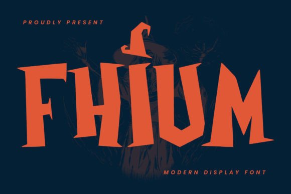 Fhium: A Modern Display Font for Bold Digital Identity