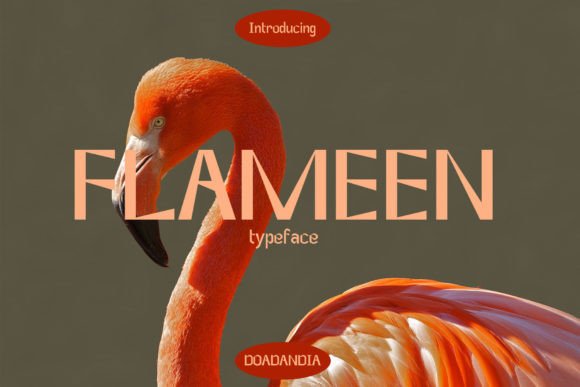 Flameen: A Display Font That Anchors Editorial Mood With Quiet Confidence