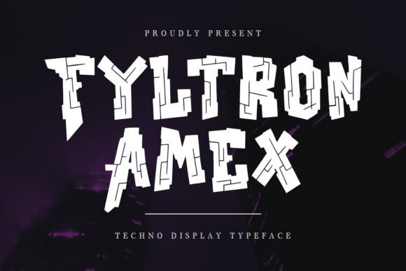Fyltron Amex: A Bold Display Typeface for Editorial Impact