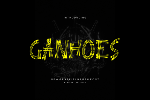 Ganhoes: A Bold Display Font That Anchors Digital Branding