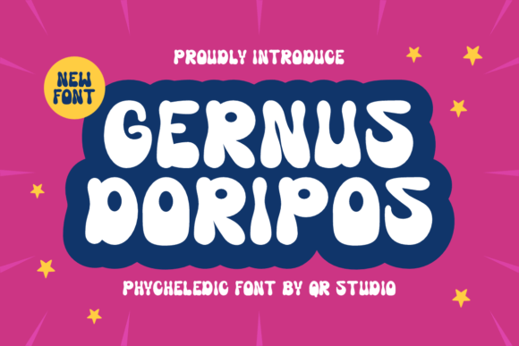 Gernus Doripos: A Joyful Display Font Worth Testing