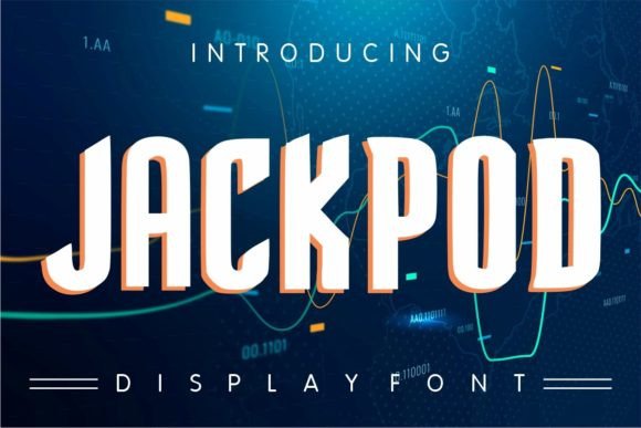 Jackpod: A Bold Display Font That Commands Attention
