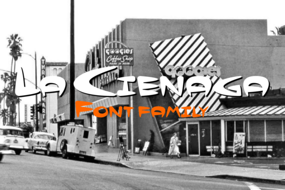 La Cienaga Family: A Playful, Readable Display Font for Handmade Brands