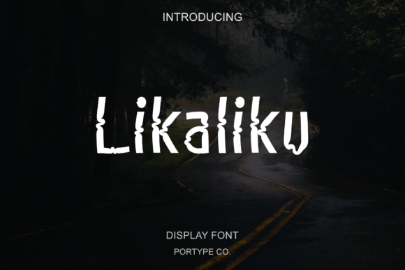 Likaliku: A Bold Display Typeface That Commands Attention Online
