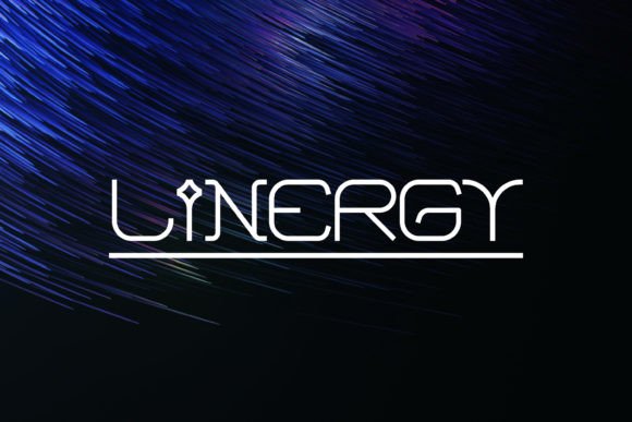 Linergy: A Display Font That Makes Tech Feel Instantly Recognizable