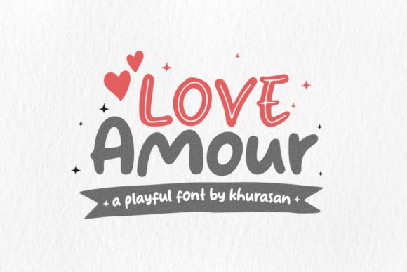 Love Amour: A Display Font That Makes Your Headlines Feel Intentional