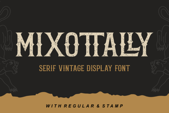Mixottally: A Serif Display Font That Feels Like Home