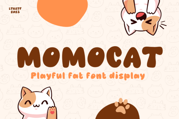 Momocat Playful Font for Small Business Branding