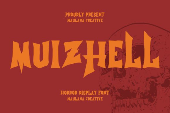 Muizhell: A Bold Display Font That Elevates Real Small Business Branding