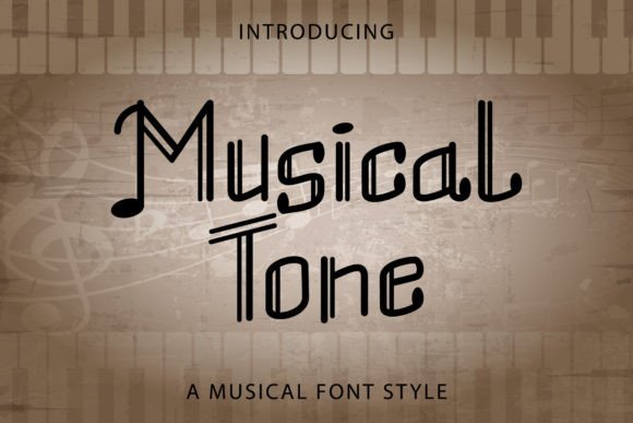 Musical Tone: A Display Font That Adds Charm to Kids’ and Winter Brands