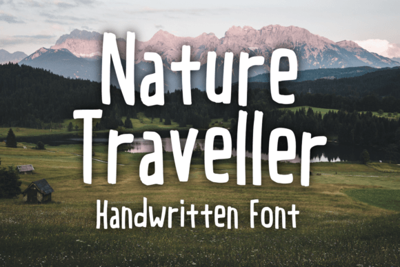 Nature Traveller: A Playful Display Font That Fits Real Branding Work
