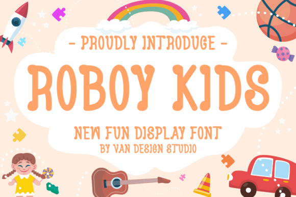 Roboy Kids: A Playful Display Font That Actually Works in Real Branding