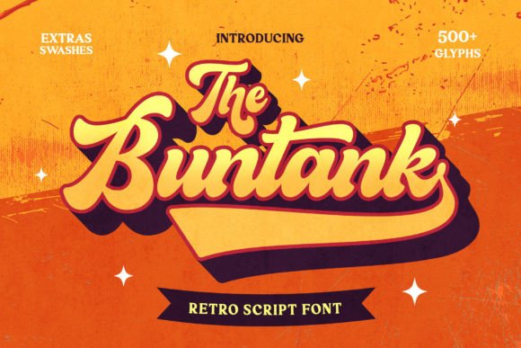 The Buntank: A Thoughtful Display Font for Editorial Warmth